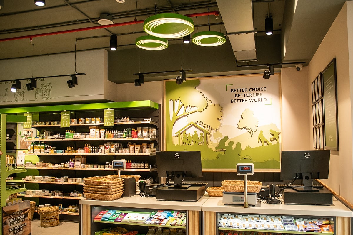 The Organic World retail store
