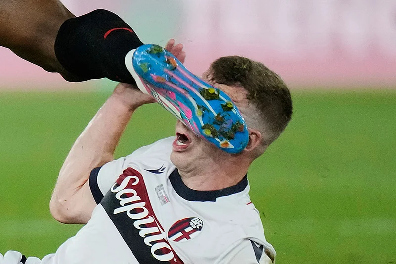 Italian Cup Final Soccer Match: AC Milan vs Bologna