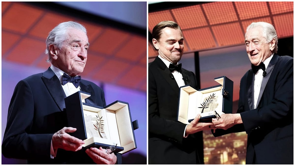 Instagram : Robert De Niro receives honorary Palme d'or for Lifetime Achievement at Cannes