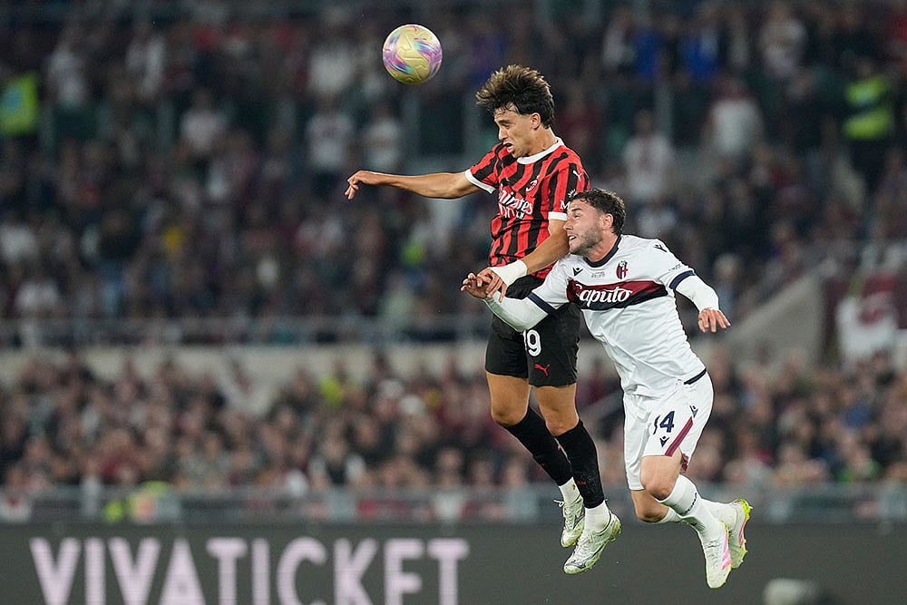 Italy Soccer Italian Cup: AC Milan vs Bologna