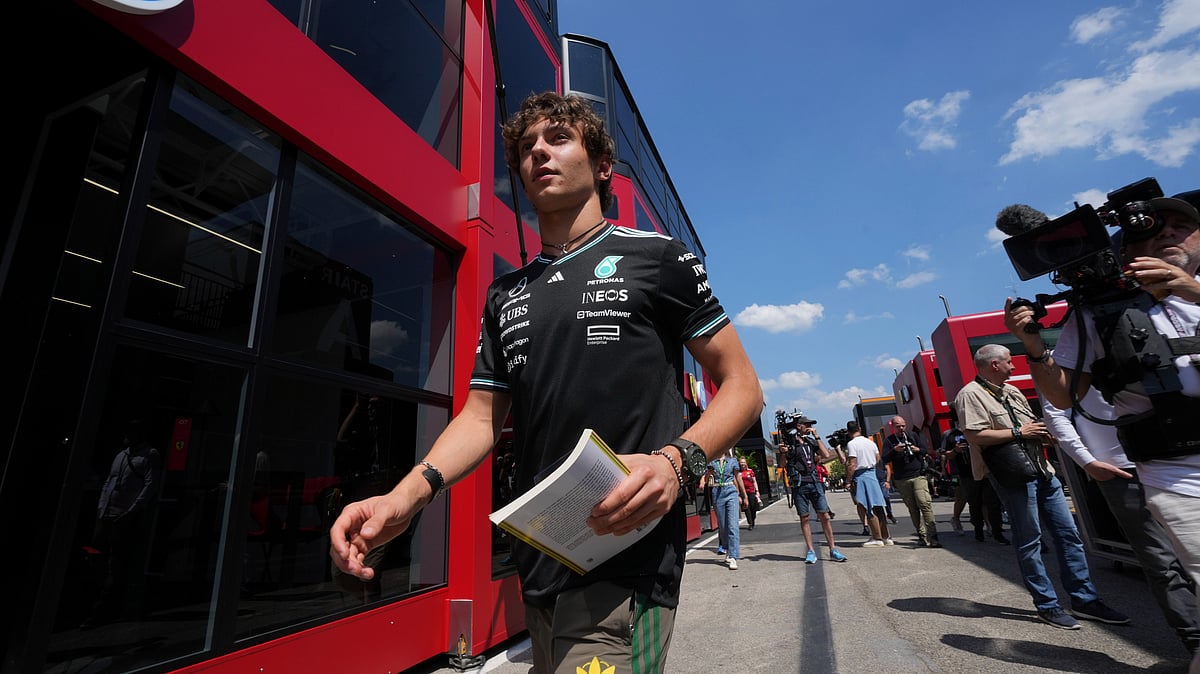 emilia romagna grand prix ap Mercedes driver Andrea Kimi Antonelli 