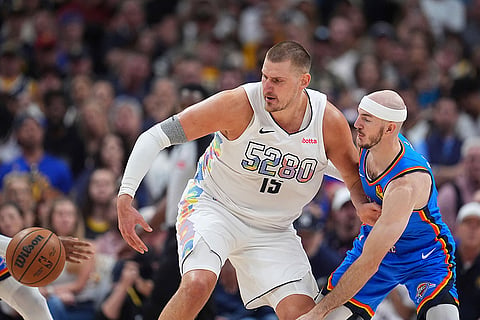 NBA Basketball Game: Oklahoma City Thunder vs Denver Nuggets