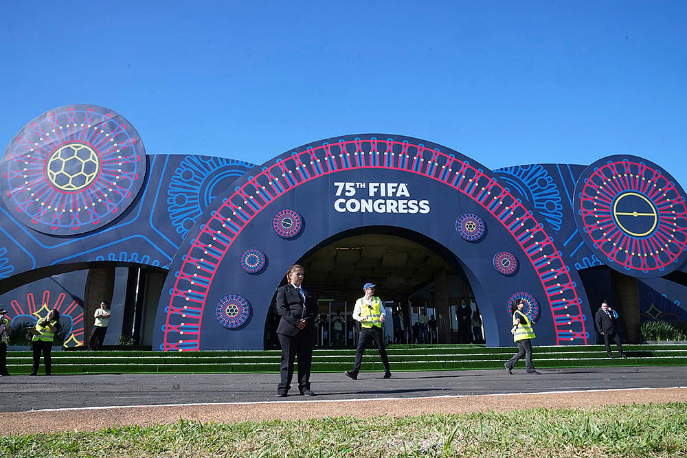 Paraguay Soccer 75th FIFA Congress photo