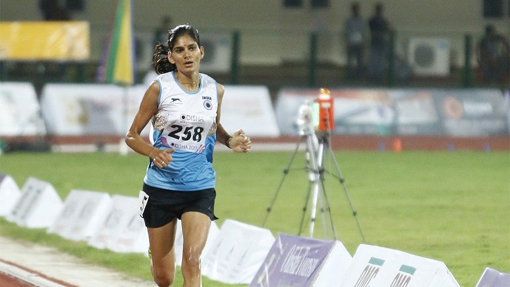 File Photo : National record holder Parul Chaudhary is in the entry list for the women’s 3000m steeplechase event.