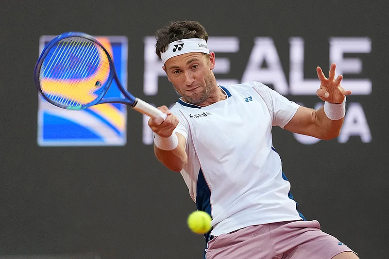 Italian Open Tennis Tournament Jannik Sinner vs Casper Ruud_4