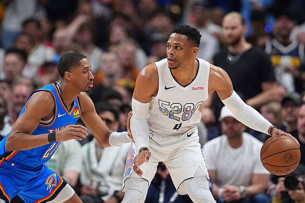 NBA Basketball Game: Oklahoma City Thunder vs Denver Nuggets