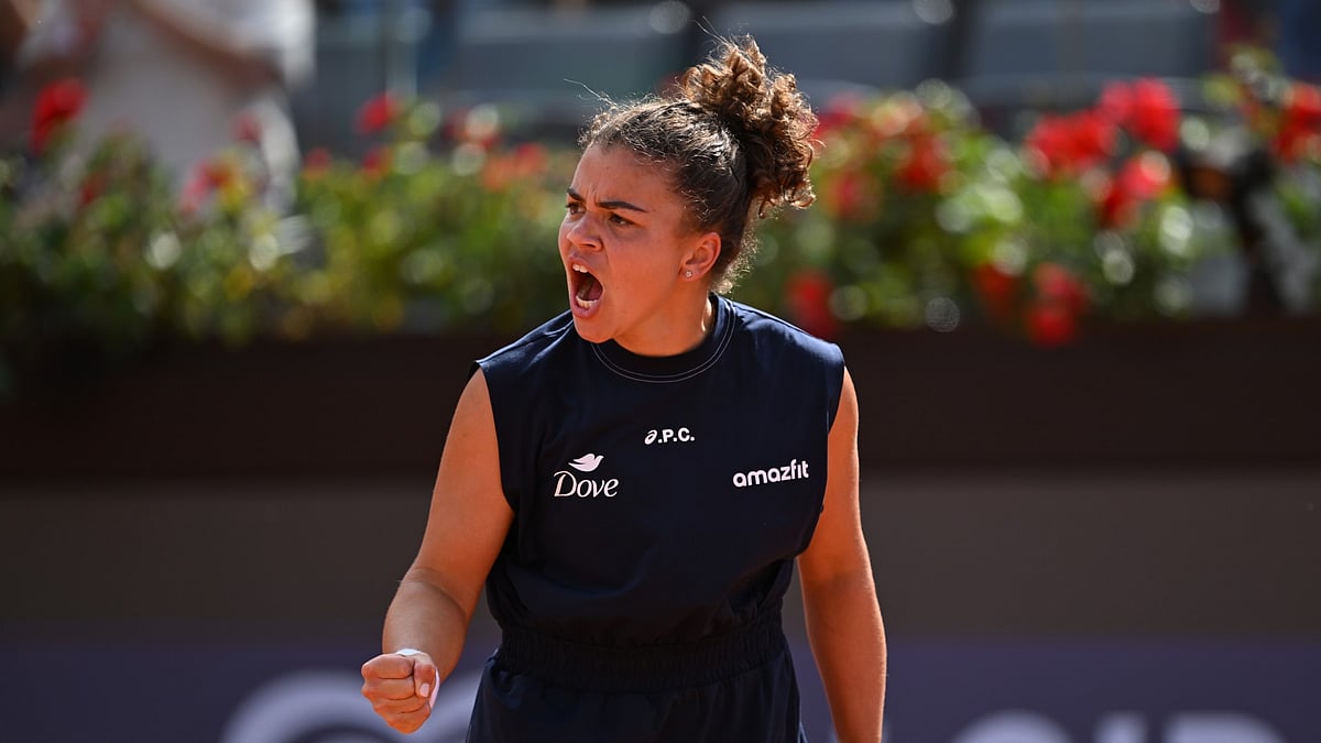 File : File photo of Italian Open finalist Jasmine Paolini.