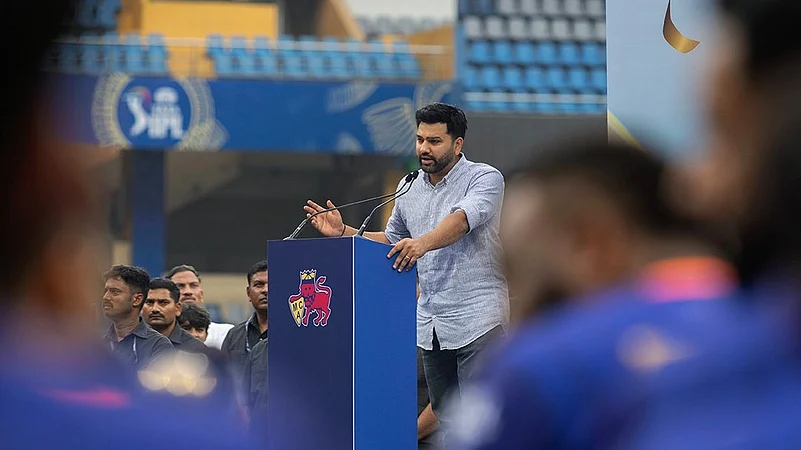 Rohit Sharma Wankhede Stadium X