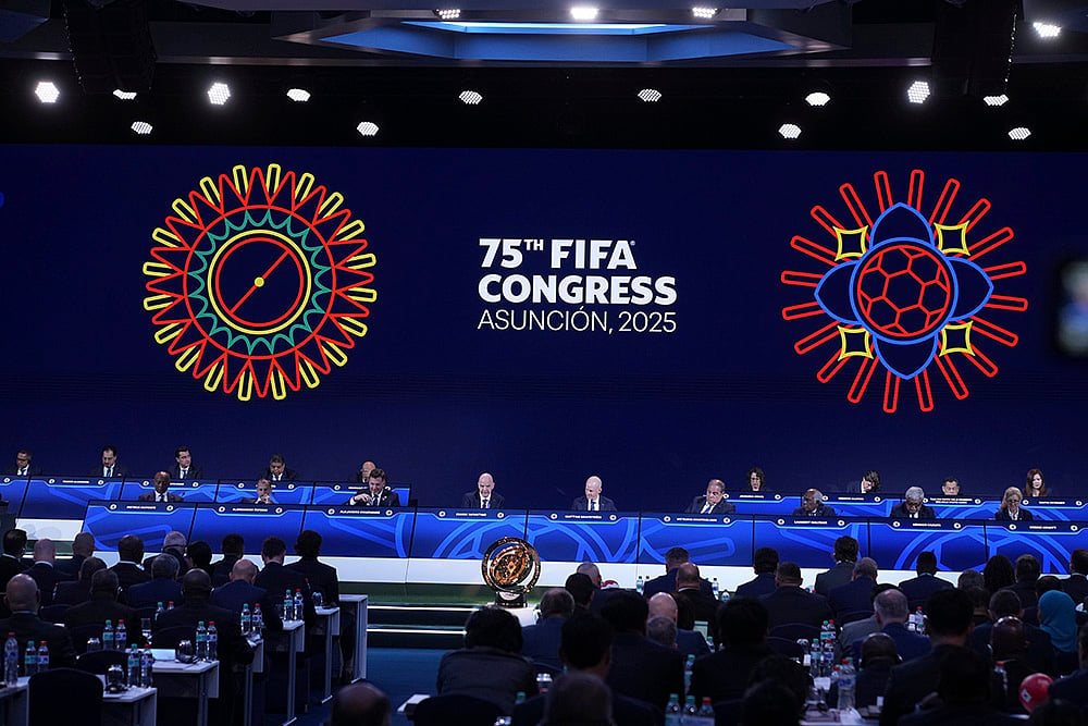 Paraguay Soccer 75th FIFA Congress pics