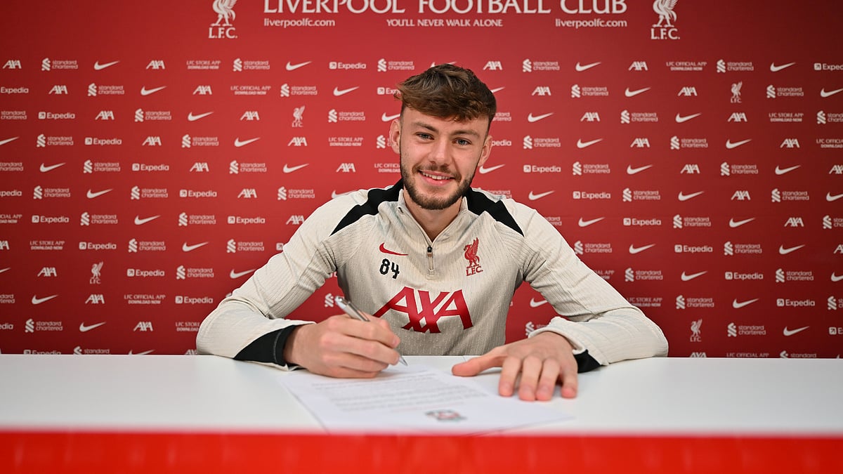 Conor Bradley has signed a new Liverpool contract - null
