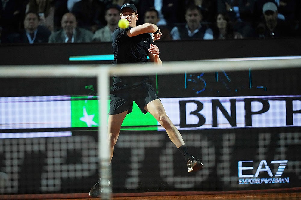 Italian Open Tennis: Jannik Sinner vs Tommy Paul