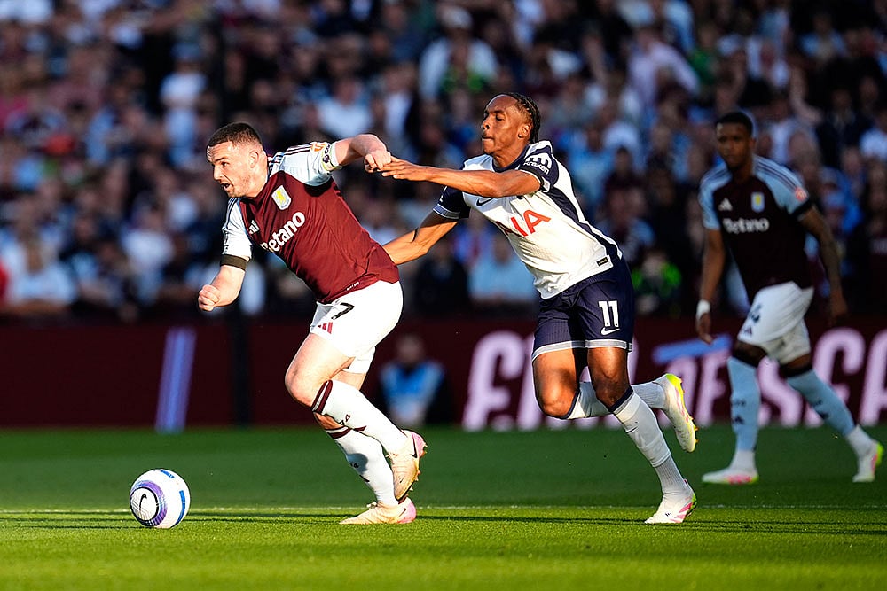 Britain Soccer Premier League: Aston Villa vs Tottenham Hotspur