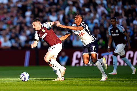 Britain Soccer Premier League: Tottenham Hotspur vs Aston Villa