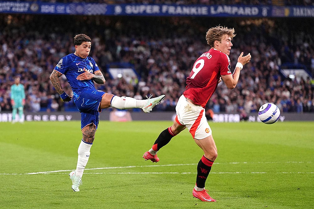 English Premier League Soccer Match: Chelsea vs Manchester United