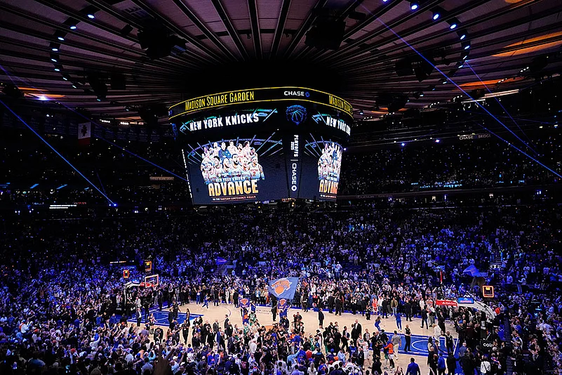 NBA Basketball Playoffs: New York Knicks vs Boston Celtics