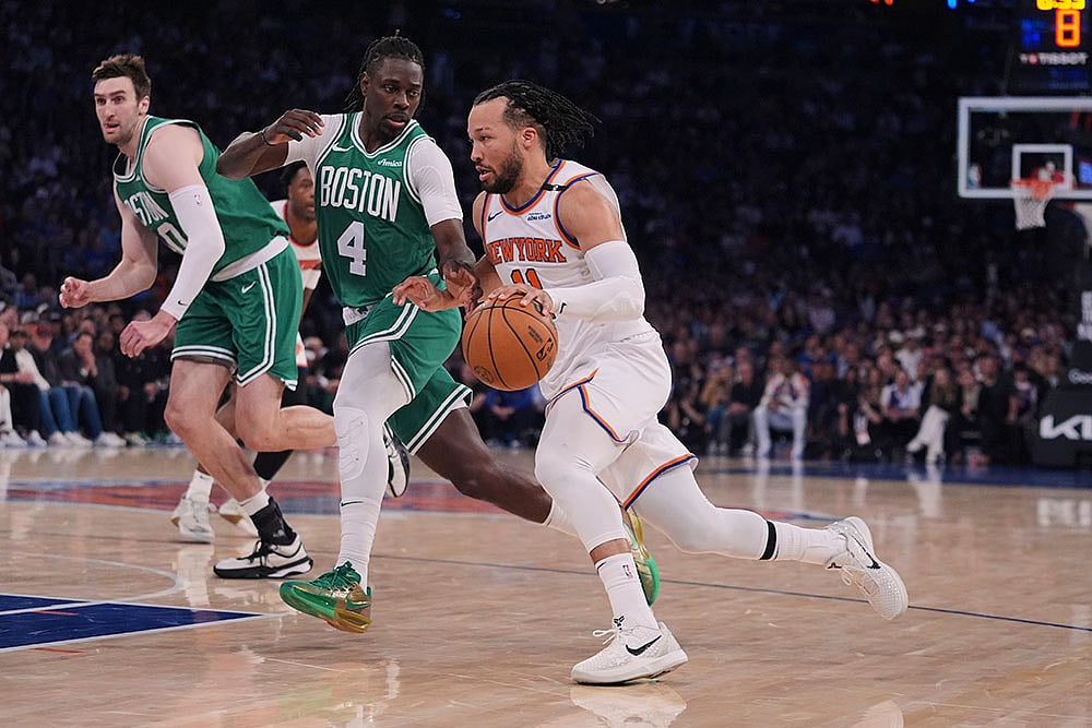 NBA Basketball: New York Knicks vs Boston Celtics