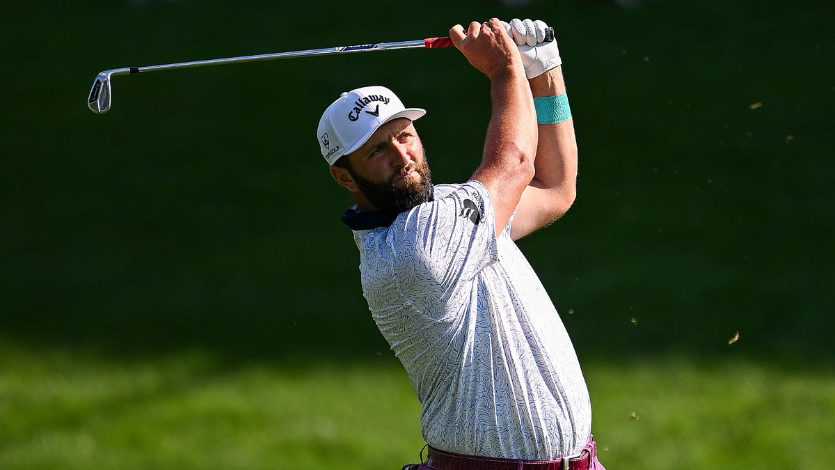 Jon Rahm at the PGA Championship