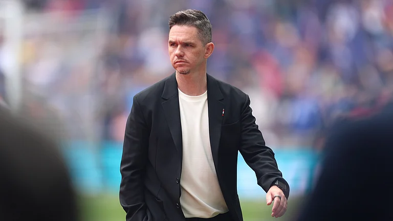 Marc Skinner, head coach of Manchester United. - File