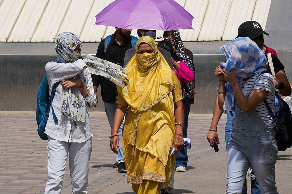 Hot summer in Delhi