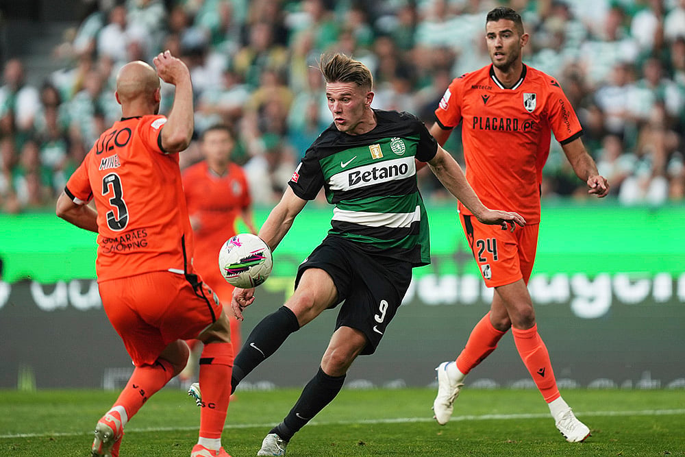 Portuguese league Liga Portugal 2024-25 Sporting CP vs Vitoria SC: Viktor Gyokeres