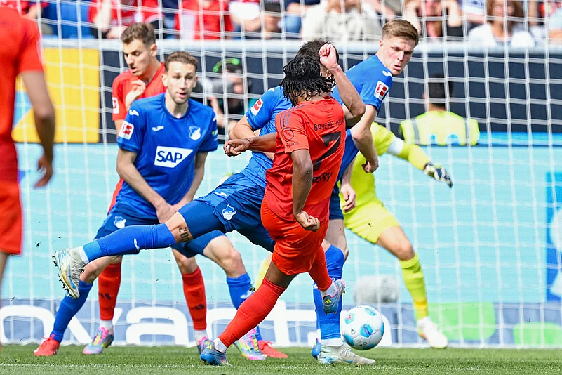 Germany Soccer Bundesliga Hoffenheim vs Bayern Munich: Serge Gnabry