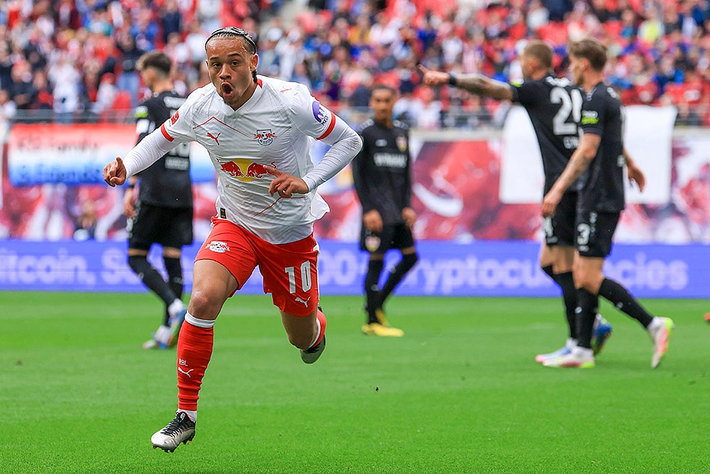 Germany Soccer Bundesliga RB Leipzig vs VfB Stuttgart: Xavi Simons