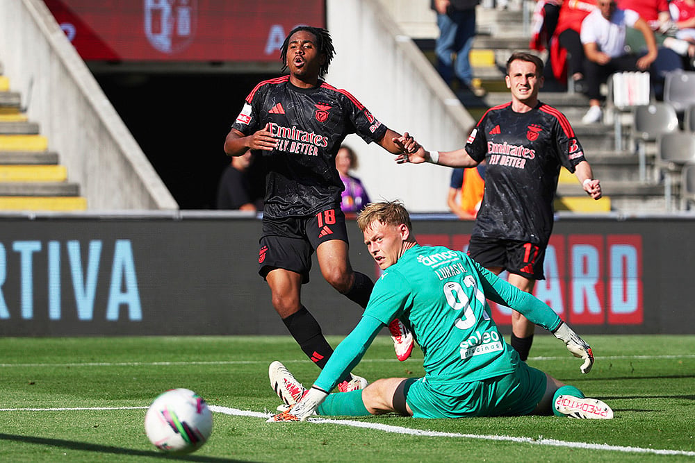 Portuguese league Liga Portugal 2024-25 SC Braga vs SL Benfica: Leandro Barreiro