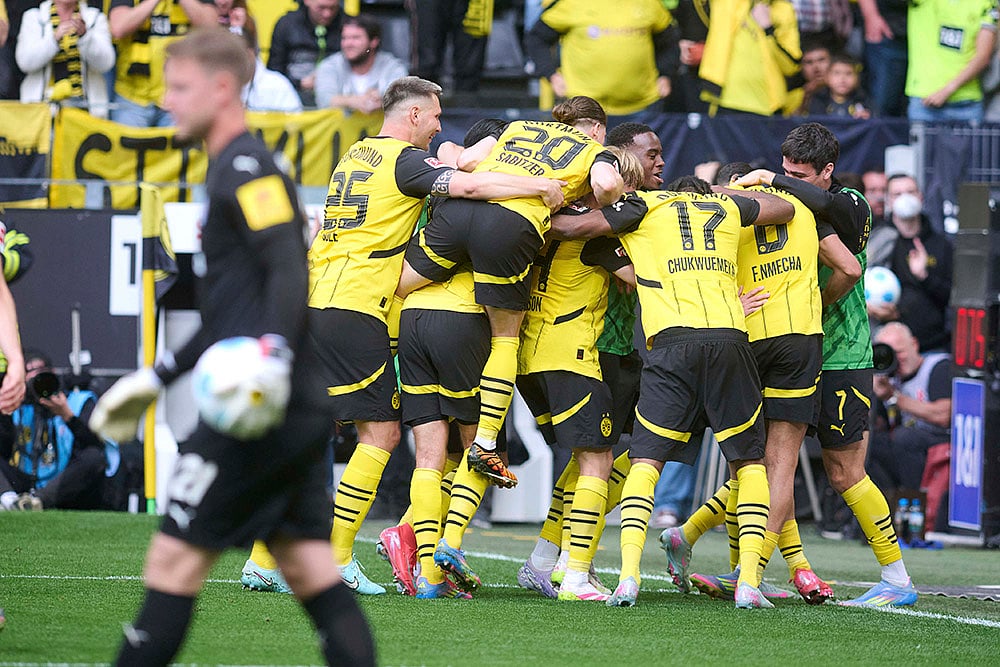 Bundesliga 2024-25: Borussia Dortmund vs Holstein Kiel - | Photo: Bernd Thissen/dpa via AP