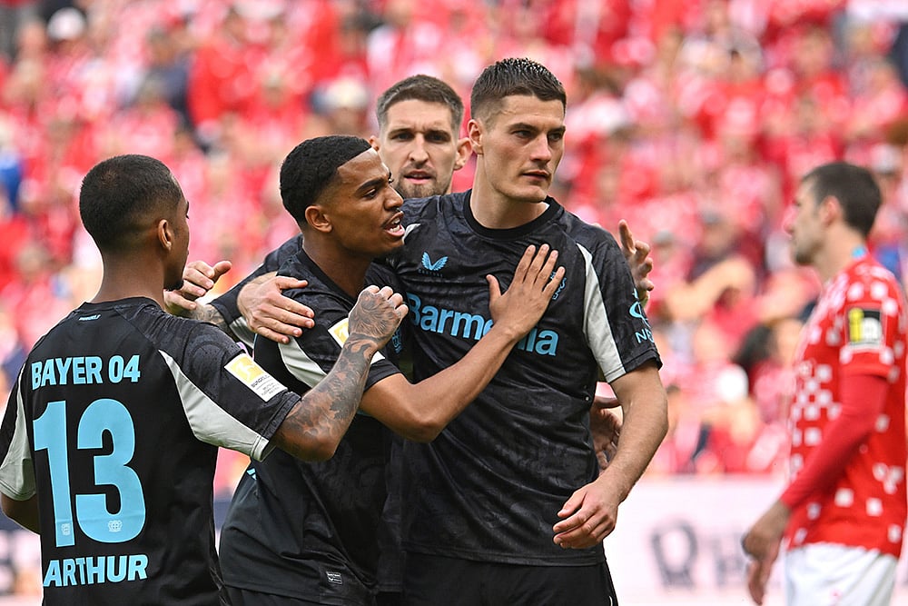 Germany Soccer Bundesliga FSV Mainz 05 vs Bayer Leverkusen: Patrik Schick