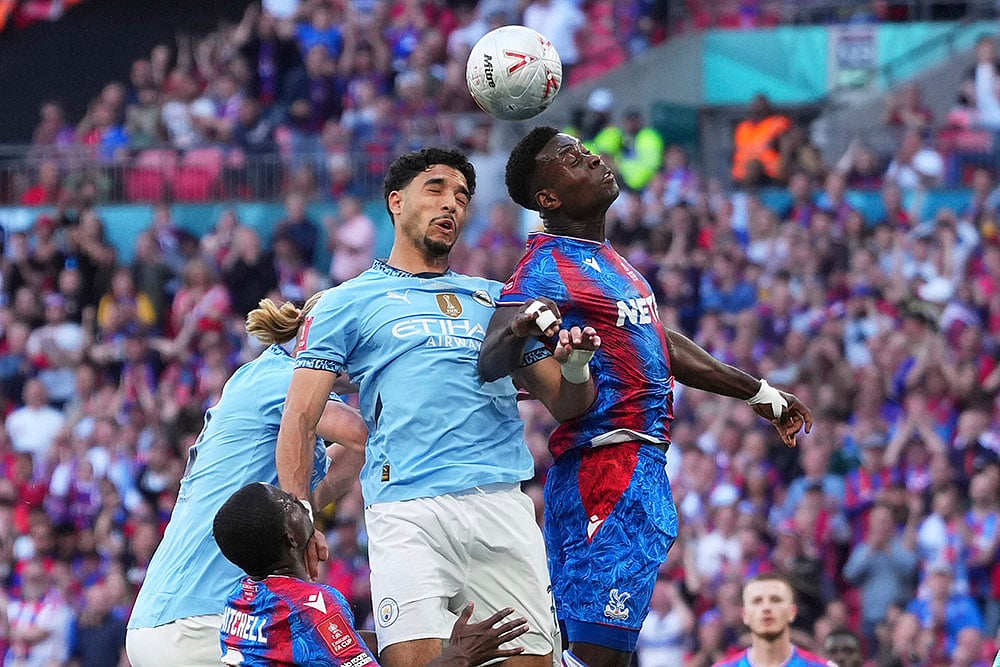Britain Soccer FA Cup final Crystal Palace Vs Manchester City: Omar Marmoush