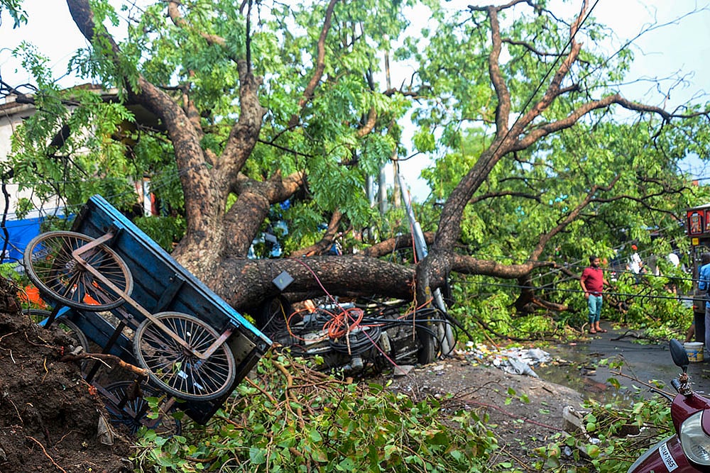 Strong winds in Ranchi