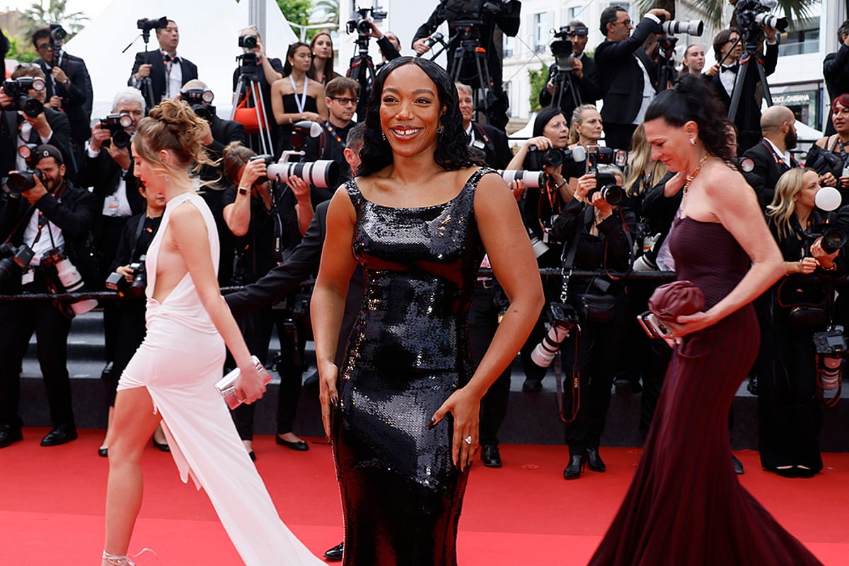 Cannes 78th international film festival Day 5 Naomi Ackie during Nouvelle Vague premiere
