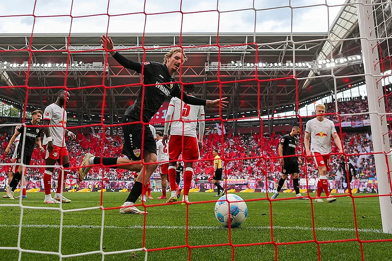 Germany Soccer Bundesliga RB Leipzig vs VfB Stuttgart: Nick Woltemade
