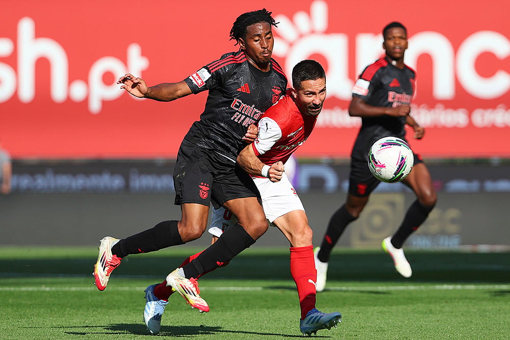 Portuguese league Liga Portugal 2024-25 SC Braga vs SL Benfica: Leandro Barreiro