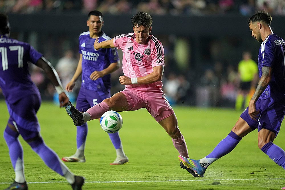 Major League Soccer Inter Miami Vs Orlando City photo: Tadeo Allende