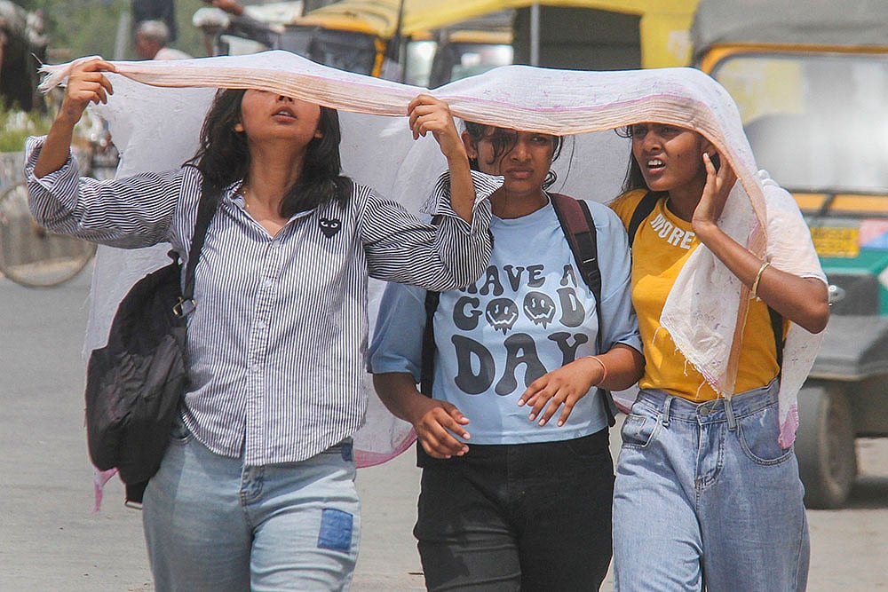 Hot summer day in Gurugram
