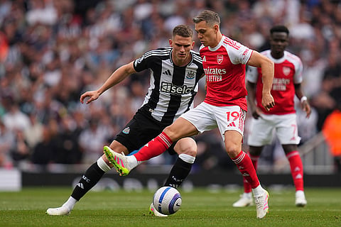 Britain Soccer Premier League: Newcastle United vs Arsenal