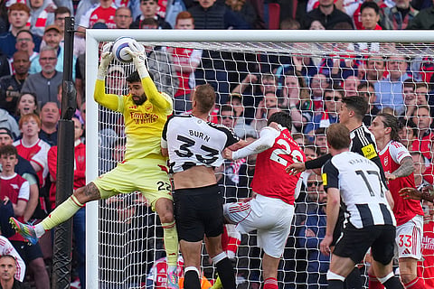 English Premier League: Arsenal vs Newcastle United