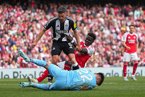 English Premier League: Newcastle United vs Arsenal