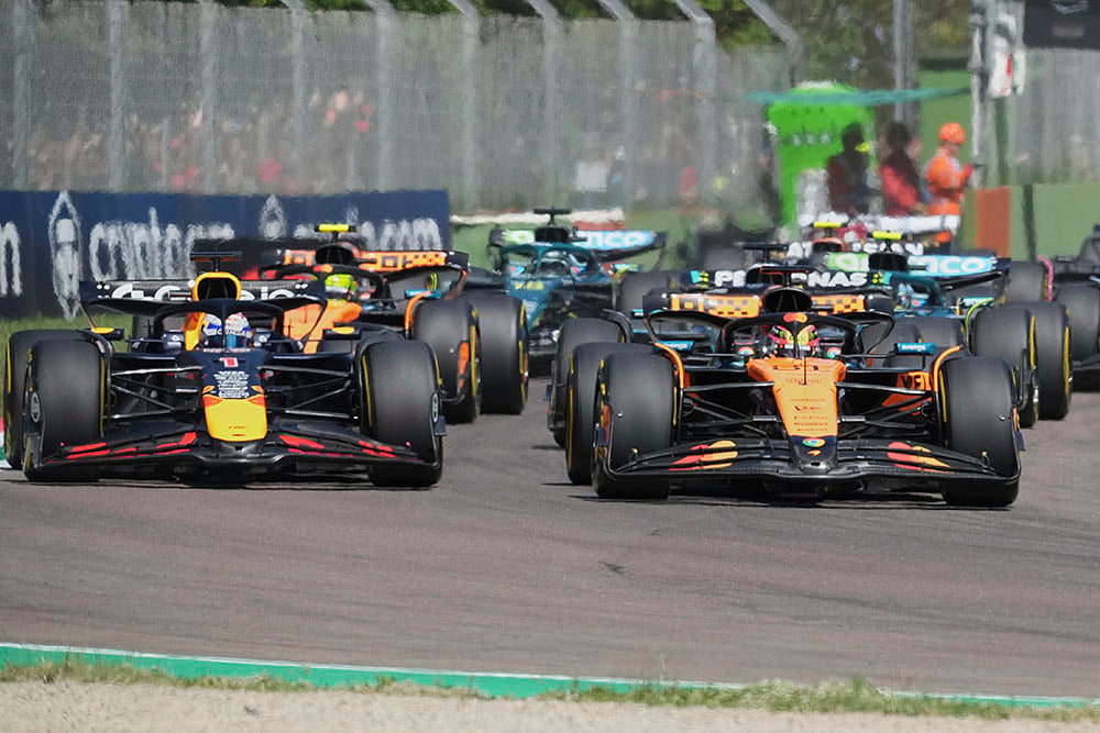 Italian Emilia Romagna Formula One Grand Prix auto racing: Max Verstappen
