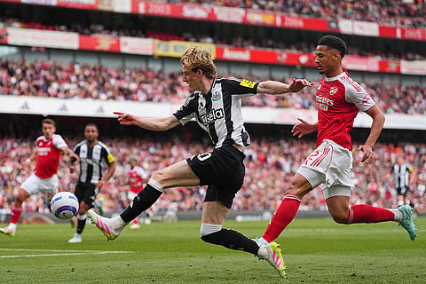 Britain Soccer Premier League: Arsenal vs Newcastle United