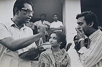 Cannes 2025| Revisiting Satyajit Ray’s Classic Aranyer Din Ratri IMDB : Aranyer Din Ratri Making Still