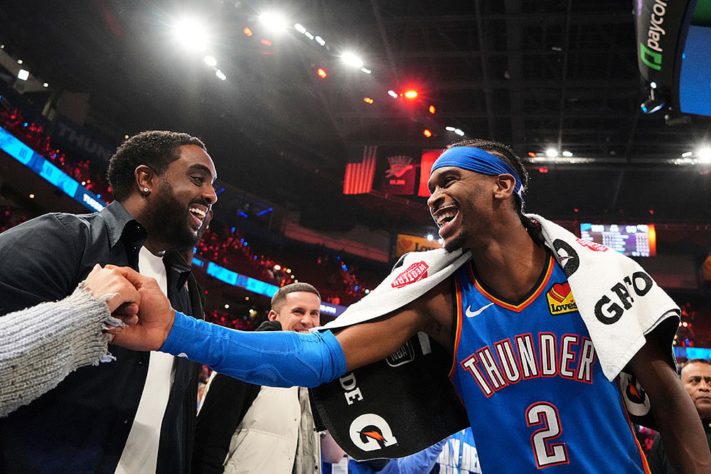 | Photo: AP/Kyle Phillips : NBA: Oklahoma City Thunder vs Denver Nuggets