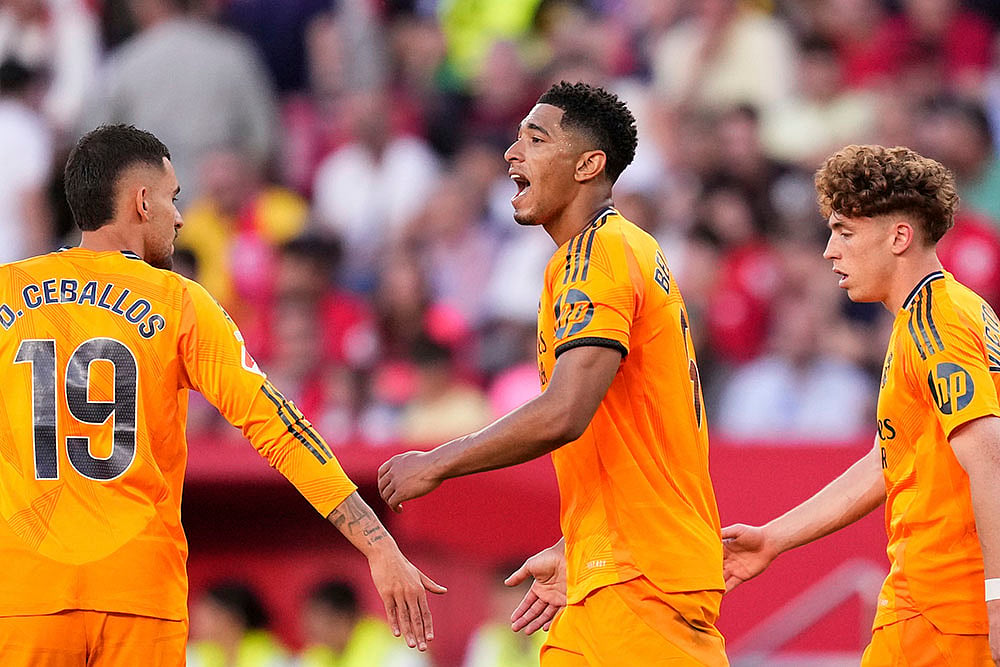 | Photo: AP/Jose Breton : La Liga 2024-25: Sevilla vs Real Madrid 