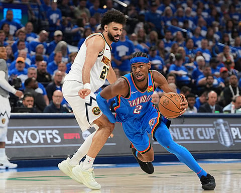 NBA Basketball Game: Denver Nuggets vs Oklahoma City Thunder