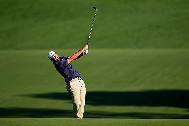 PGA Championship golf tournament photos: Scottie Scheffler