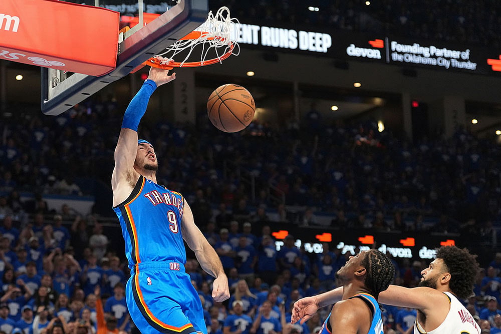 NBA Basketball Game: Denver Nuggets vs Oklahoma City Thunder
