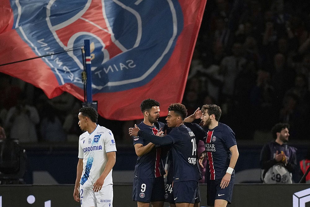 French Ligue 1 2024-25: Auxerre vs Paris Saint-Germain