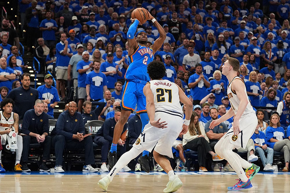 NBA Basketball: Oklahoma City Thunder vs Denver Nuggets