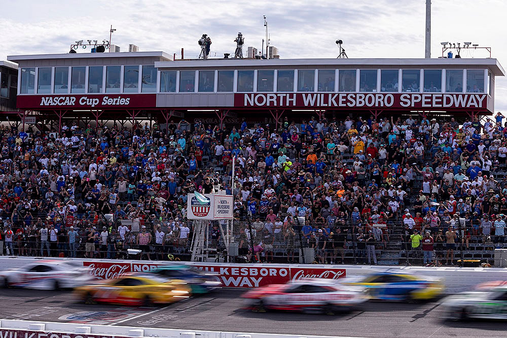 NASCAR North Wilkesboro Auto Racing photos
